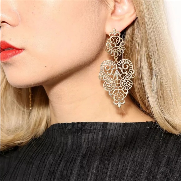 Jewelry - New European Brand Exaggerated Earring Bohemian